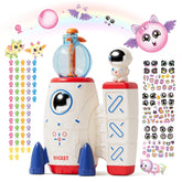 Rocket Balloons Toy Set, Diy Balloon Space Rocket Toy Kit