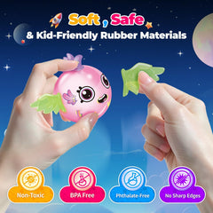 Rocket Balloons Toy Set, Diy Balloon Space Rocket Toy Kit